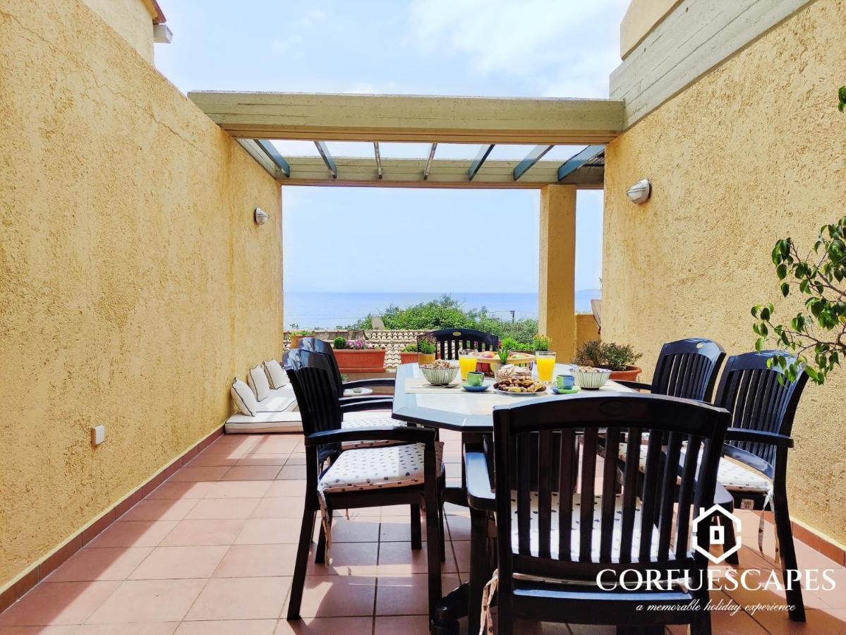 Mira El Mar By Corfuescapes Villa Barbáti Eksteriør bilde