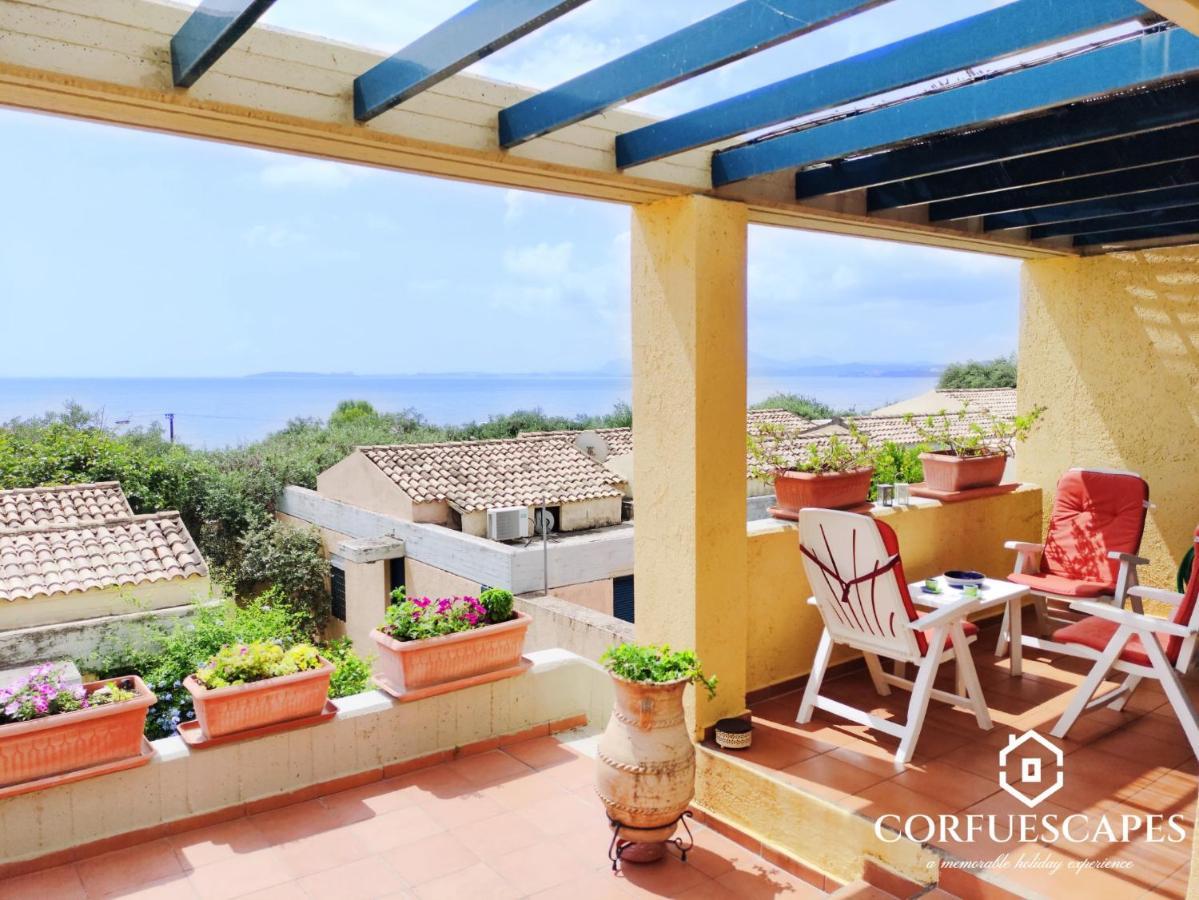 Mira El Mar By Corfuescapes Villa Barbáti Eksteriør bilde